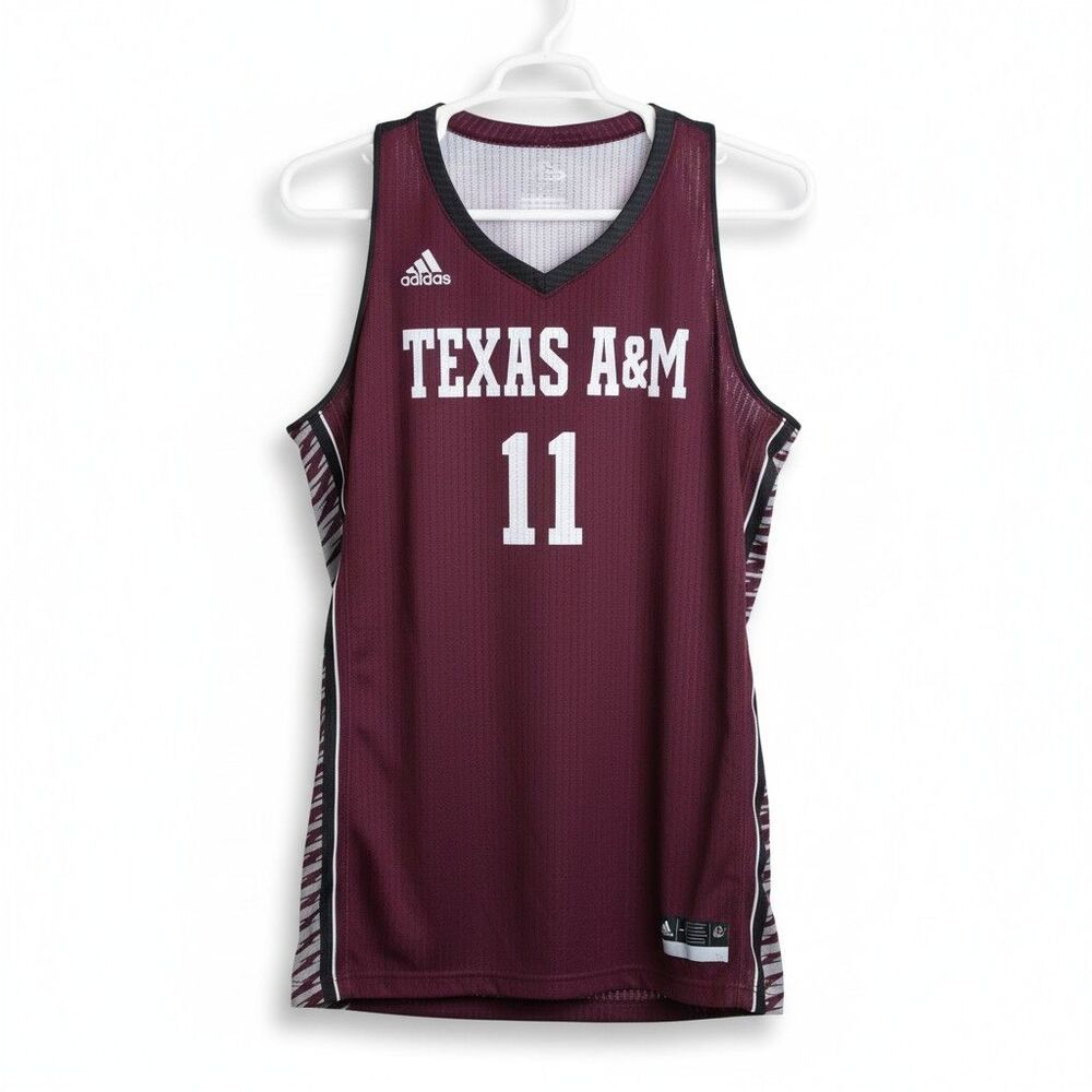 Adidas Texas A&M Aggies Women's Basketball Jersey XXXL  #11 Maroon NCAA SAMPLE